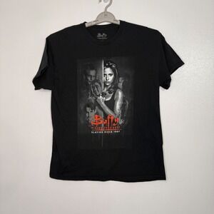 Buffy the Vampire Slayer T-Shirt Mens Large Black Excellent LootCrate Exclusive
